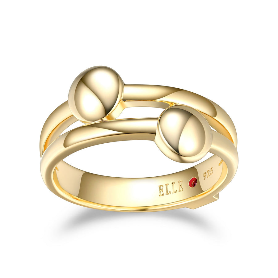 Bague en argent sterling Elle 34LACCA0A8