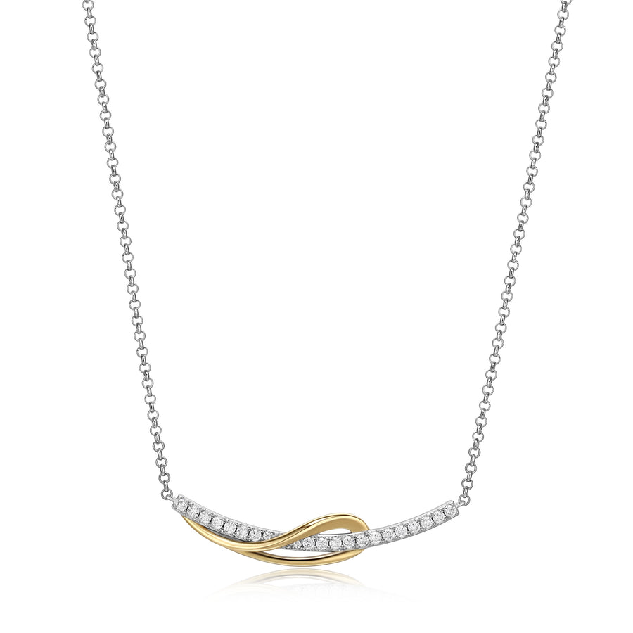 Collier en argent sterling Elle R0LBSN0048