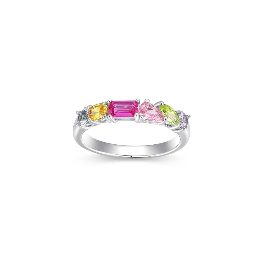 Bague en argent sterling Reign R4ARXY97AC