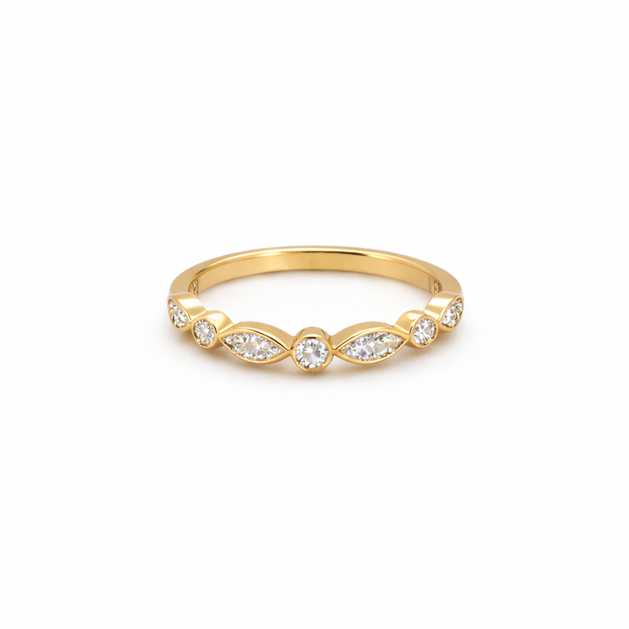 Bague Alliance Semi-Éternité