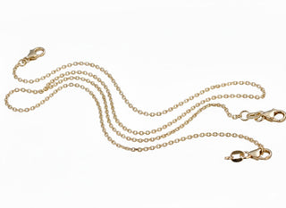Chaîne Diamond cut trace en or jaune 10 kt Largeur 1,45 mm, vue 4