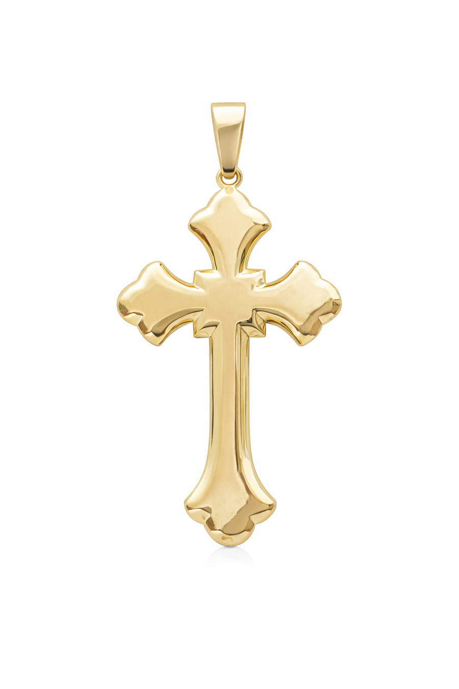 Pendentif Croix en or jaune 10 kt