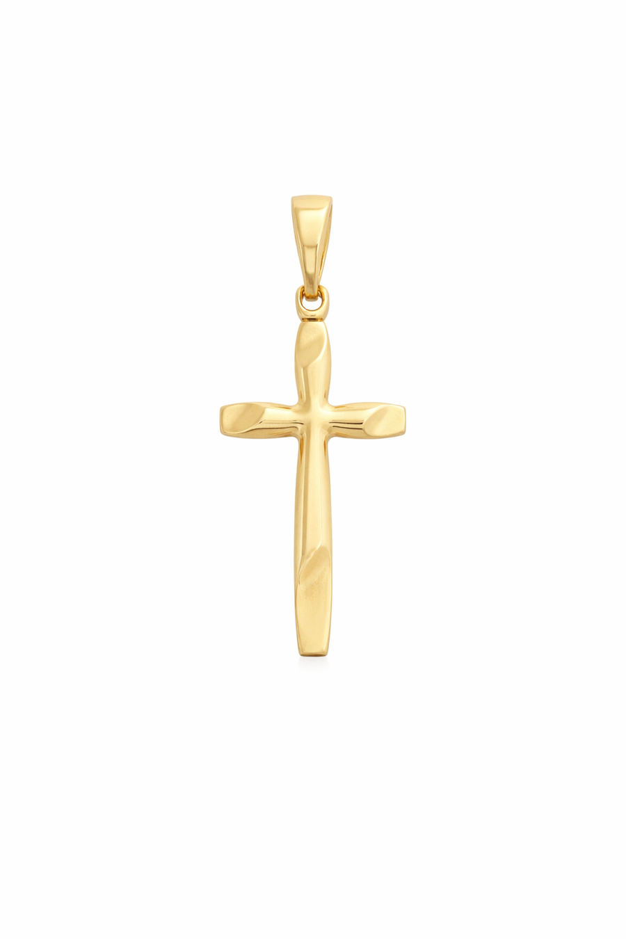 Pendentif Croix en or jaune 10 kt