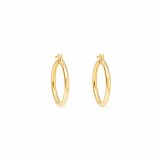 Boucles d'oreilles Anneaux en or jaune 10 kt