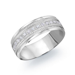 Alliance Malo Motif Diamants, vue 2