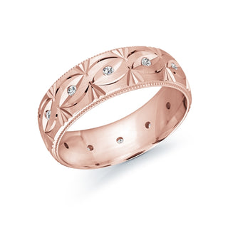 Alliance Malo Motif Diamants, vue 3