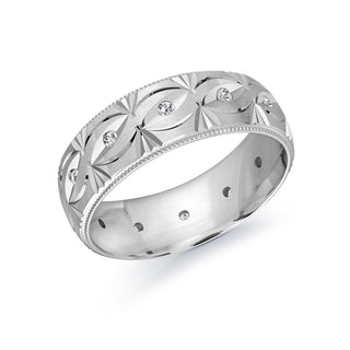 Alliance Malo Motif Diamants, vue 2
