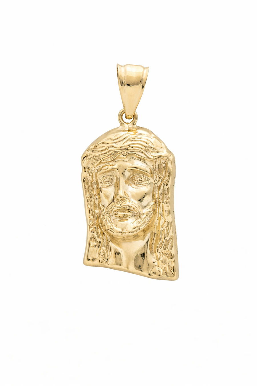 Pendentif Jesus en or jaune 10 kt