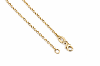 Chaîne Light Open or jaune 10 kt Largeur 1,60 mm