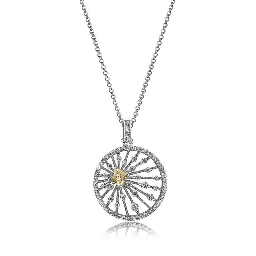 Collier Elle Starbust Circle