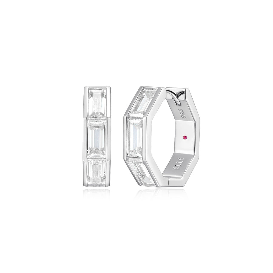 Boucles d'oreilles Elle Baguette
