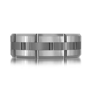 Bague en tungstène Malo TG-015, vue 2