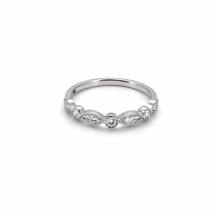 Bague Alliance Semi-Éternité