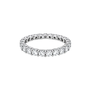 Bague Éternité Or blanc 18 kt avec diamants