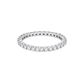 Bague Éternité Or blanc 18 kt avec diamants