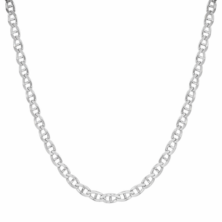 Bracelet Flat Anchor or blanc 10 kt Largeur 3,00 mm, vue 2
