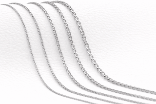 Bracelet Flat Anchor or blanc 10 kt Largeur 3,00 mm