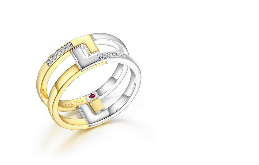 Bijou en argent sterling Elle R4LACG00AC