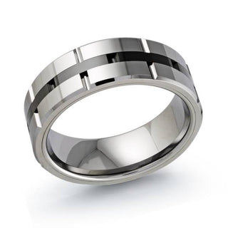 Bague en tungstène Malo TG-015