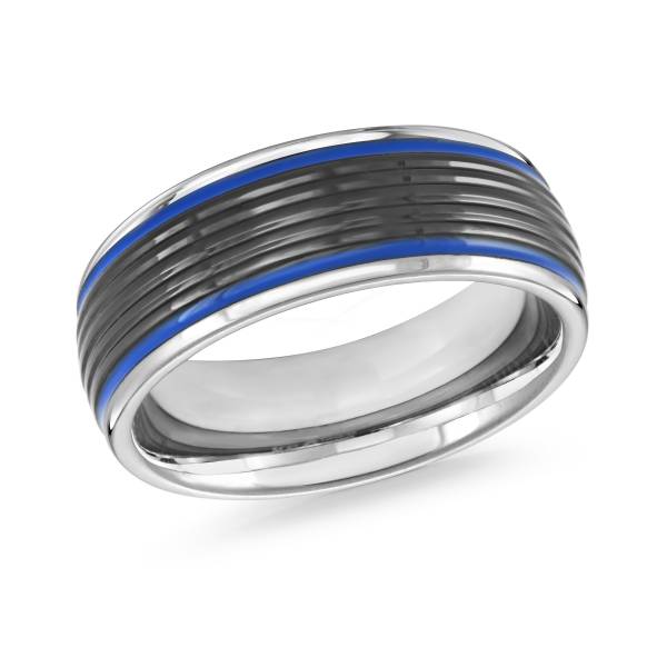 Bague en tungstène Malo TG-052